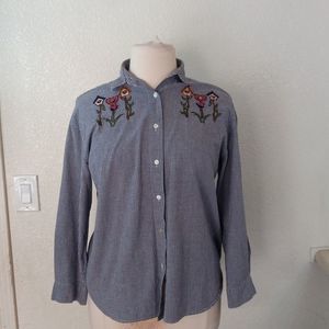 Maggie & Max 🌟 4 For $15 Cotton Button Down Collar Shirt